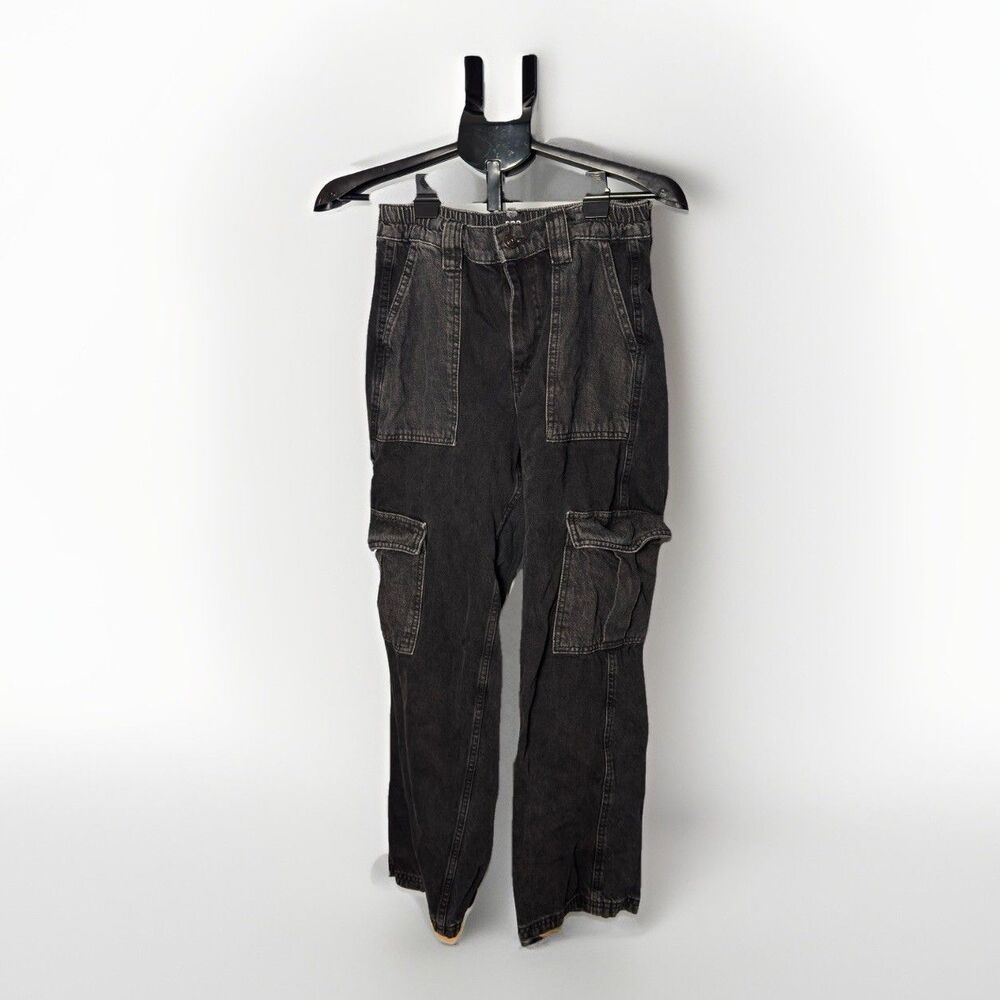 BDG Urban Outfitters Skate Black Cargo Pant Size 28